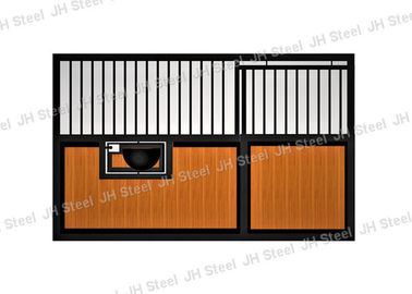 Jinghua Horse Box Kararlı Kapı ve Paneller Güvenle siyah kaplamalı