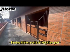 Uzun ömürlü JH Markası At Durağan Kutusu At Çadırı Kapılar Bambu Ahşapla