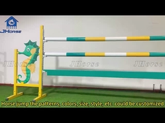 Düzenlenebilir at atlamaları donanımı güvenli esnek at gösterisi atlamaları