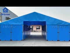 Taşınabilir Metal At Sığır Kutusu Dışarıda At Durağan Sığınak PVC Tahta Doldurma Ön Paneli Sığırla