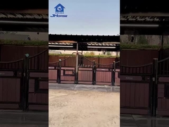 Galvanizli atlık önleri, turta doldurma ahşap tipi ve bambu yüzey tedavileri ile