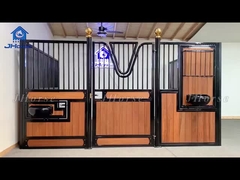 Bambu dolguları 14 fit yüksek at ahırları lüks ağır yüklü galvanizli ekonomik