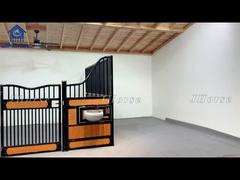 Tam olarak kaynaklı çelik at ahırları, Bambu / Çam dolusu galvanizli at ahırları