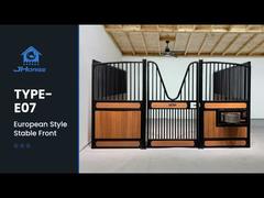 Size Tanıtımı: Bambu Bambu At Ahırı Kaynaklı Toz Boyalı Hava Koşullarına Dayanıklı Ön Paneller