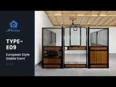 Sizin İçin Bütçe Dostu Avrupa At Ahırları Galvanizli Paslanmaz Malzeme 14 Ft Yükseklik Tanıtalım