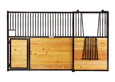 Düşük Ön Özel At Ahırları Panel 3m * 3m * 2.2m Kalın Bambu Kurulu