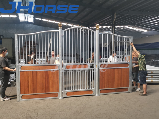 14ft Premade At Ahırları Avrupa Tarzı Lüks Paslanmaz Galvanizli