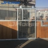Ahşap Kararlı Kaynaklı Metal At Ahır Ön Kitleri At Ahır Tasarım