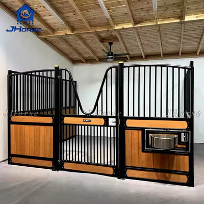 Standart Atlı Sıcak Satış Bambu At Durağan Stall Profesyonel Özel At Stall Kutusu