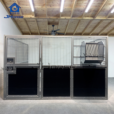 Portable Horse Stall Panels Steel Temporary Customized Economical Aluminum Fencing